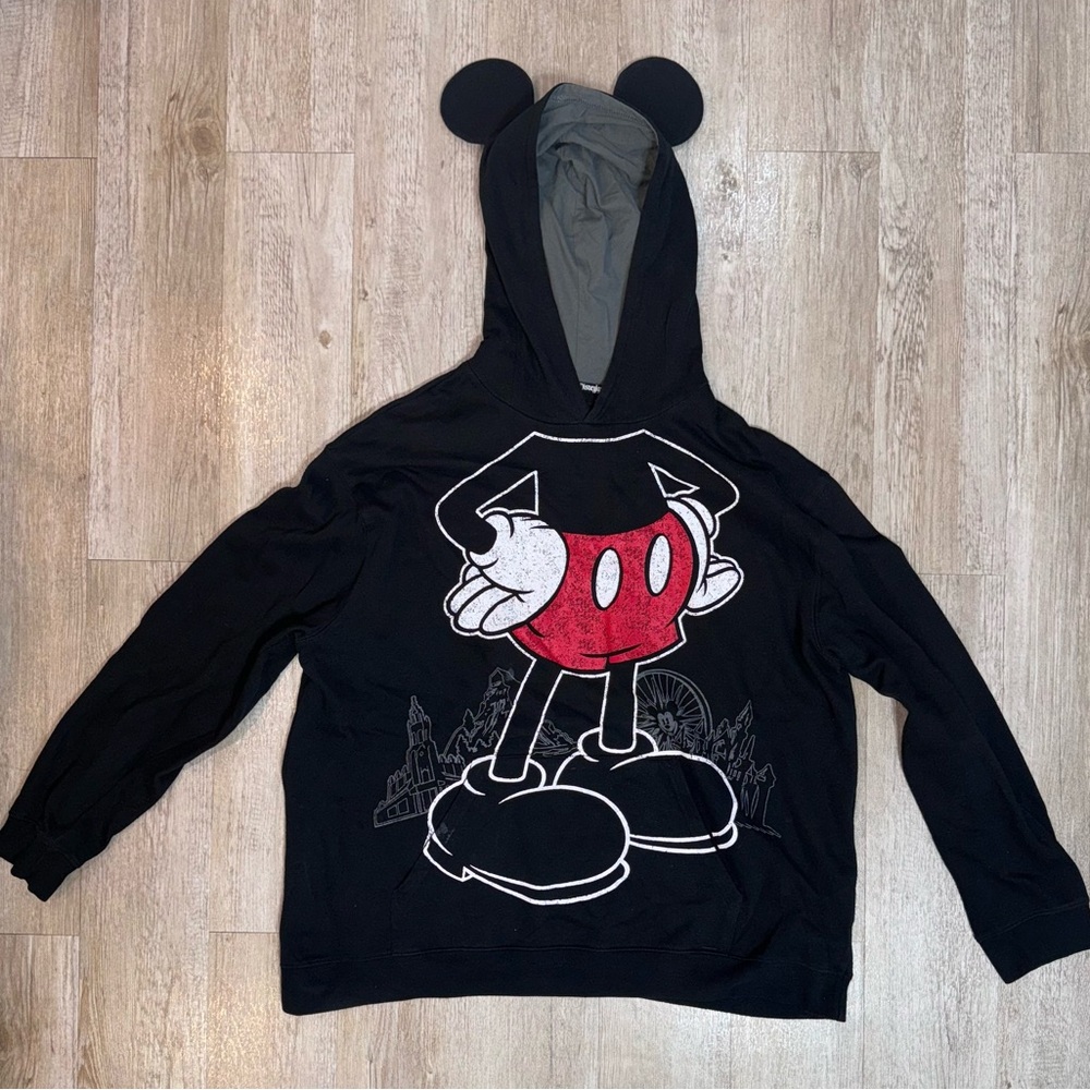 Vintage Disneyland CA Adventure Mickey Mouse sweatshirt Size XXL